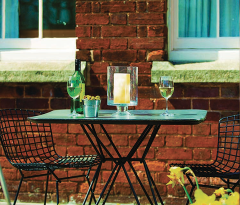 Glass Hurricane Lantern Glass Hurricane Lantern