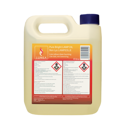 4 x 4 Litre Lamp Oil